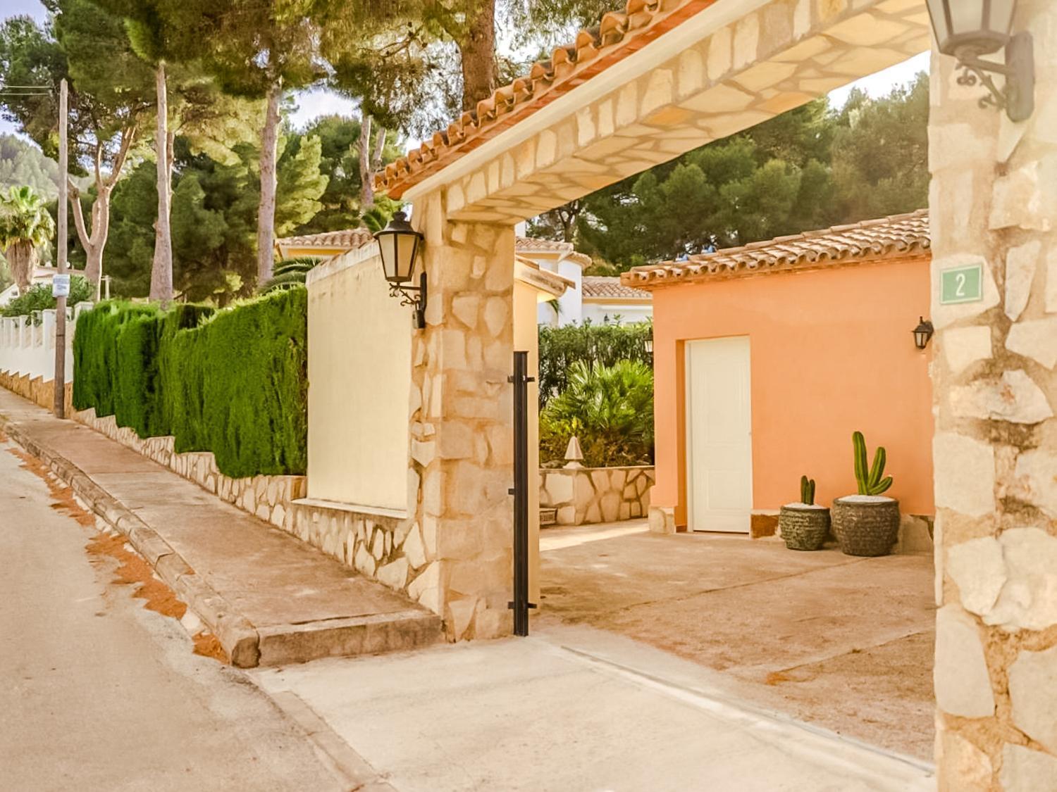 Villa De Дения Екстериор снимка